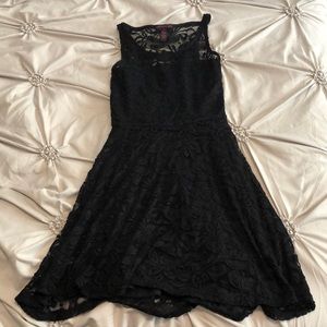 Lace little black dress